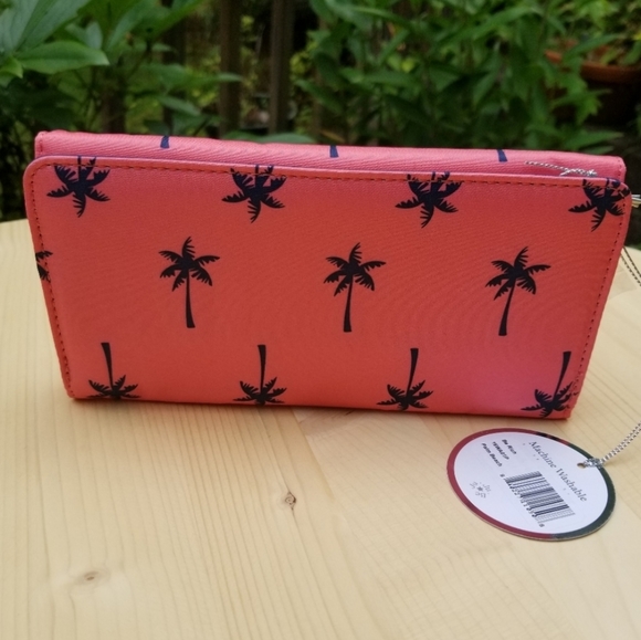 Ju-Ju-Be tri-fold wallet with palm trees - Picture 2 of 4